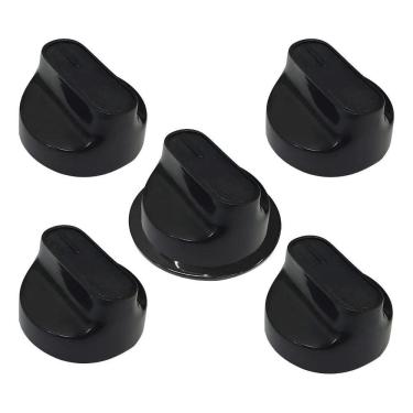 Imagem de Kit 5 Botão Manipulo Para Fogão Consul Boca Cfo4 Cfs5 Cfs6