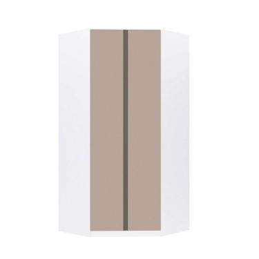 Imagem de Guarda Roupa Canto 2 Portas 111,9cm Branco Com Connect