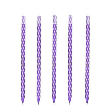 Imagem de Caneta Esferográfica Spiro 0.7mm 5 Unidades Roxo - Cis