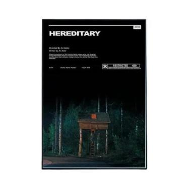 Imagem de Pôster De Arte De Parede Minimalista De Filme Clássico De Terror, Pint