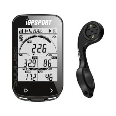 Imagem de Velocímetro de Bicicleta GPS IGPSPORT BSC100S - Sem Fio, Cronômetro e 