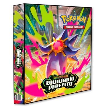 Imagem de Álbum Pasta Fichário Pokemon Mega Evolução Equilíbrio Perfeito Capa Du