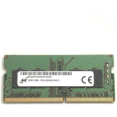 Imagem de Memória Ram Para Notebook 16GB Micron DDR4 3200 Mhz 1Rx8 CL22 PC4 2560