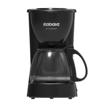 Imagem de Cafeteira Elétrica Itatiaia 220V– 15 Xícaras Cafeteira Elétrica Preta Itatiaia 220V – 15 Xícaras