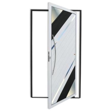 Imagem de Porta Pivotante Lambril Oasis com Puxador Super 210cm x 120cm Brimak A