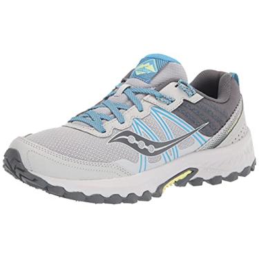 Imagem de Saucony Excursion TR14 Feminino, Cinza/Azul/Glade, 7