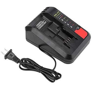 Imagem de Zopsc Carregador de bateria de íon de lítio, substituição para //estação de carregamento rápido de bateria de lítio Stanley, 50/60HZ 2A 10,8-20V (plugue dos EUA)