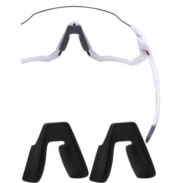 Imagem de HILEEN Almofadas de nariz de substituição para Oakley Flight Jacket OO9401 | Field Jacket OO9402 Óculos de sol | Óculos de sol 2 peças