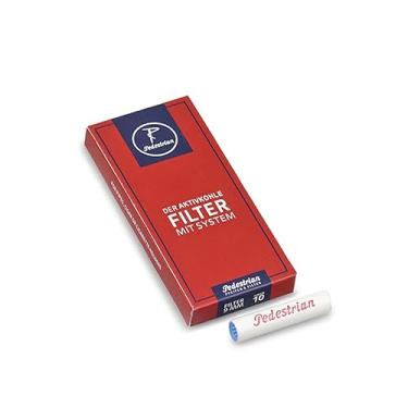 Imagem de Filtros de 9mm para Cachimbos Pedestrian - Caixa com 10 Unidades, Acessório Essencial para Apreciadores de Fumo
