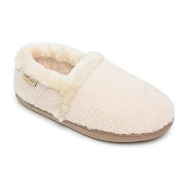 Imagem de Minnetonka Dina Pantufa feminina, Cream Berber, Medium