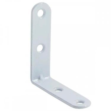 Imagem de Cantoneira Para Moveis Thompson Branca Caixa Com 50 Pecas   2''