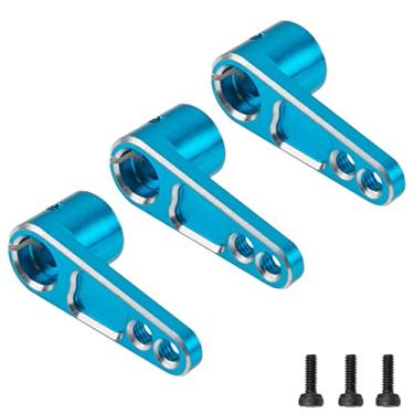 Imagem de 3 peças Vgoohobby Metal 25T Servo Horn 25 dentes braços de direção para servomotores padrão compatíveis com Traxxas Axial Tamiya HSP Redcat 1/8 1/10 RC Crawler Drift Racing Car