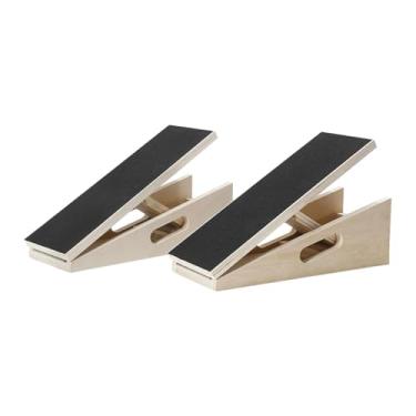 Imagem de kowaku Maca de Panturrilha Inclinada, Cunha de Agachamento Dobrável para Exercícios Esportivos em Casa