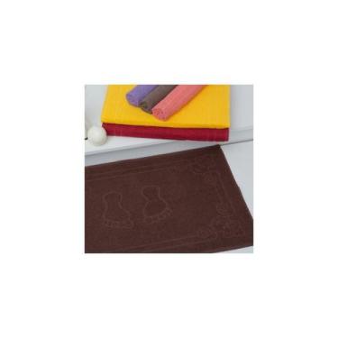 Imagem de Piso Felpudo Jacquard 380g/m² - Luxo - Reistin, Verde Esmeralda