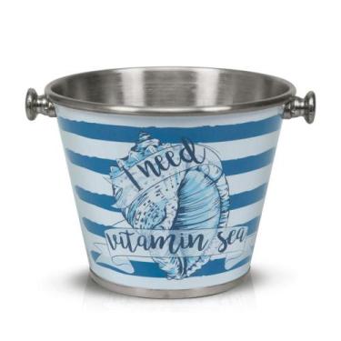 Imagem de Balde De Gelo 6l Vita Sea Original Cerveja Alumínio Original - Alumiar