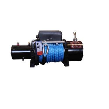 Imagem de Guincho Veicular Polti 12v 16.800lb Controle E Kevlar Gaiola