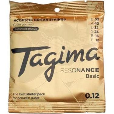 Imagem de Encordoamento Para Violão .012-.053 Resonance Basic Tagima