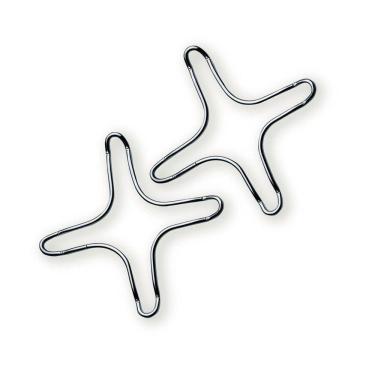 Imagem de Kit 2 Peças Redutor De Grelha Inox Para Fogão Ghidini