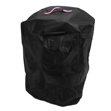 Imagem de Cobertura de Lareira para Pátio, Cobertura Completa Redonda para Fogueira Ao Ar Livre Com Alça para Sol, Chuva, Neve, e Poeira