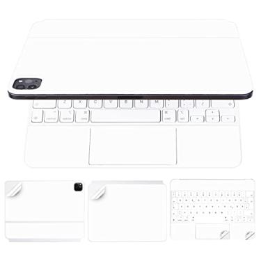 Imagem de IMMOENUC Adesivos adesivos para tablets 5 em 1 para Apple iPad Pro M2 Magic Keyboard 2020/2021/2022 2020/2021/2022 (para Magic Keyboard 27.9 cm 2020/2021/2022)