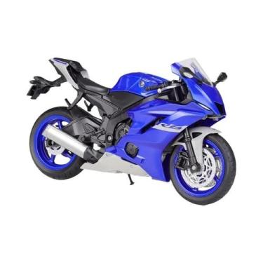 Imagem de Yamaha 2020 YZF R6 Modelo De Liga De Motocicleta Pesada Brinquedo Esca