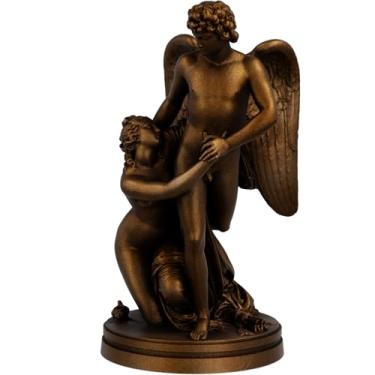 Imagem de Estátua Escultura Eros e Psique - Johan Tobias Sergel - Recriação (Cor Cobre Antigo)