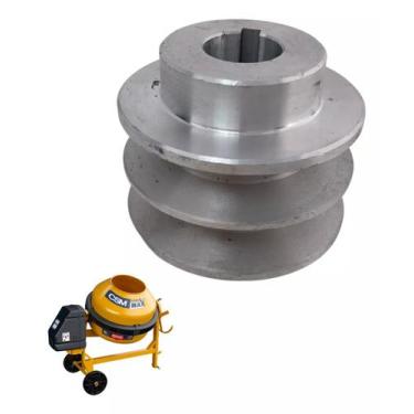 Imagem de Polia do Motor de Alumínio para Betoneira 400 Litros CSM