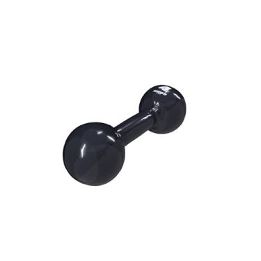 Imagem de HALTER 4KG EMBORRACHADO BOLA PRETO RMG8 FIT