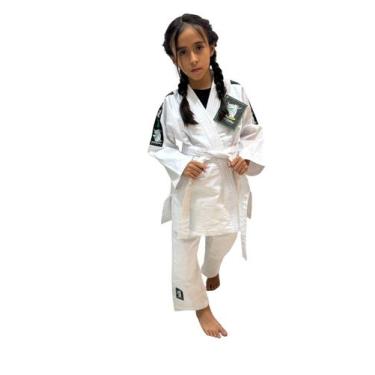 Imagem de Kimono Branco Iniciante Matsuru Infantil Start Para Judô jiujítsu com 