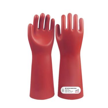 Imagem de GOL-SIV Luvas De Eletricista Isoladas Classe 1 - Trabalho Elétrico Borracha Alta Tensão Para Homens, 3000 V Ca
