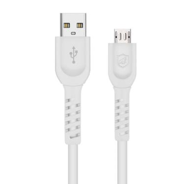 Imagem de Cabo para controle Xbox One USB - Dual Shock Branco 1,2m - Gshield