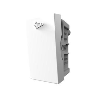 Imagem de Módulo Pulsador Campainha Branco Inova Pro 85017 Alumbra