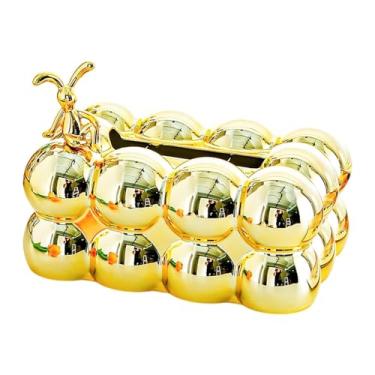 Imagem de Generic Caixa de lenços de papel, porta-lenços de mesa, dispensador de guardanapos para decoração de casa, presentes, caixa de papel higiênico, Coelho Adormecido