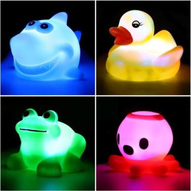 Imagem de Brinquedo de banho Yeonha Toys Animal marinho flutuante para bebês de 