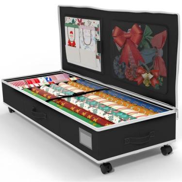 Imagem de Armazenamento de papel de embrulho GoMaihe 106x36x14cm Organizador deb