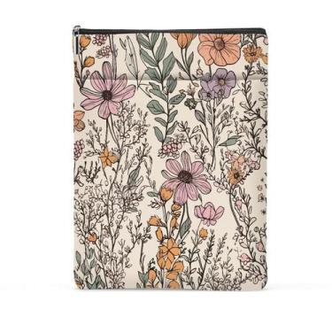 Imagem de Capa de livro NGZS Floral Wildflower para livros de bolso