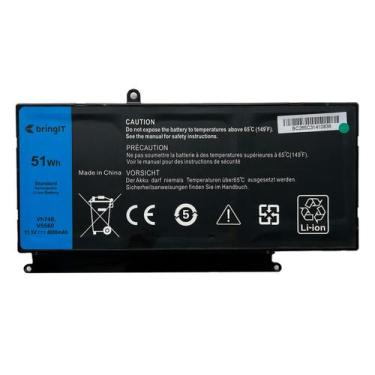 Imagem de Bateria para notebook compatível com Dell Vostro 5470  4600 mAh - brin