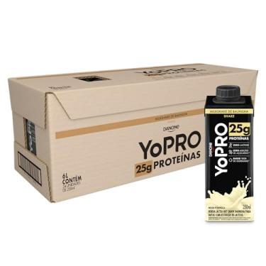 Imagem de Pack YoPRO Bebida Láctea UHT Milkshake de Baunilha 25g de Proteínas 250ml - 24 Unidades
