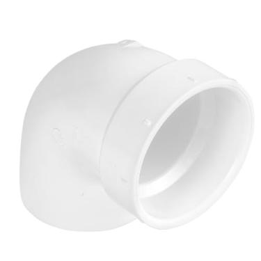 Imagem de SUPPLYGIANT Pacote com 20 2 polegadas PVC DWV ventilação rua cotovelo H x P – Ralo de PVC, montagem de resíduos e ventilação, branco