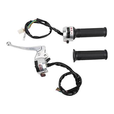 Imagem de KIMISS Conjunto do Aperto do Acelerador Alavanca Freio Interruptor de Aperto Guiador Com Chicote de Fiação para Apto para Macaco Z50 Z50j Bicicleta G50f
