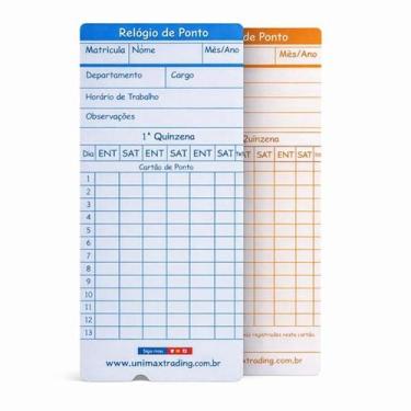 Imagem de Cartão de ponto - Pacote com 100 unidades - Unimax Trading