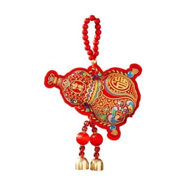 Imagem de Vaveren Enfeite de Ano Chinês 2026, Pingente da Sorte para Porta, Enfeite para Pendurar, Ideal para o Festival da Primavera, para Sala de Estar, Loja de, Cabaça