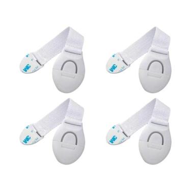 Imagem de Trava De Segurança Para Armário De Bebê Proteção Infantil Para Gavetas