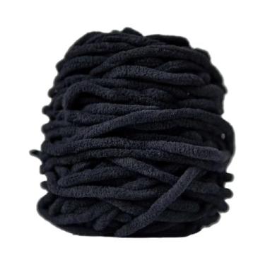 Imagem de Fio De Tricô Chenille Macio 100g, Algodão E Lã Para Tricô Manual De Ca