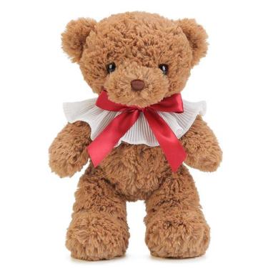 Imagem de Boneca de brinquedo de pelúcia Bow Tie Bear 38 cm Anime para decoração