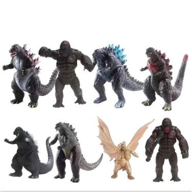 Imagem de Figura de anime, brinquedo, modelo colecionável, estátua de Godzillas,