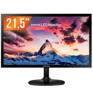 Imagem de Monitor Samsung 21.5' LED, Full HD, HDMI, VESA, 5ms, 60hz  - LS22F350FHLMZD
