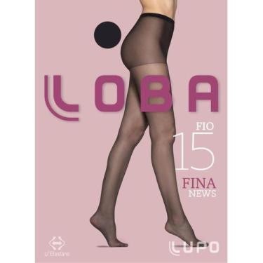 Imagem de Meia calça lupo loba em poliamida fio 15 - preto - 5680-001-9990, P, P