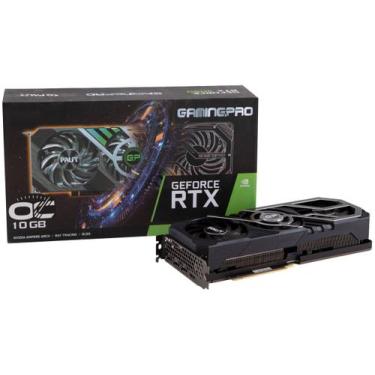 Imagem de Placa de Vídeo Palit GeForce RTX 3080 10GB - GDDR6X 320 bits GamingPro