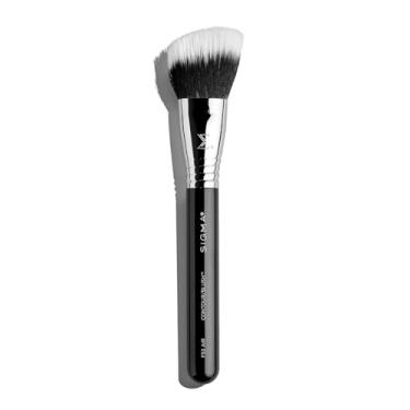 Imagem de Sigma Beauty Pincel de contorno de ar e blush F53 – Pincel de maquiagem angular para blush e bronzeador, perfeito para cobertura transparente a média, profissional, aplicação sem riscos (1 pincel)